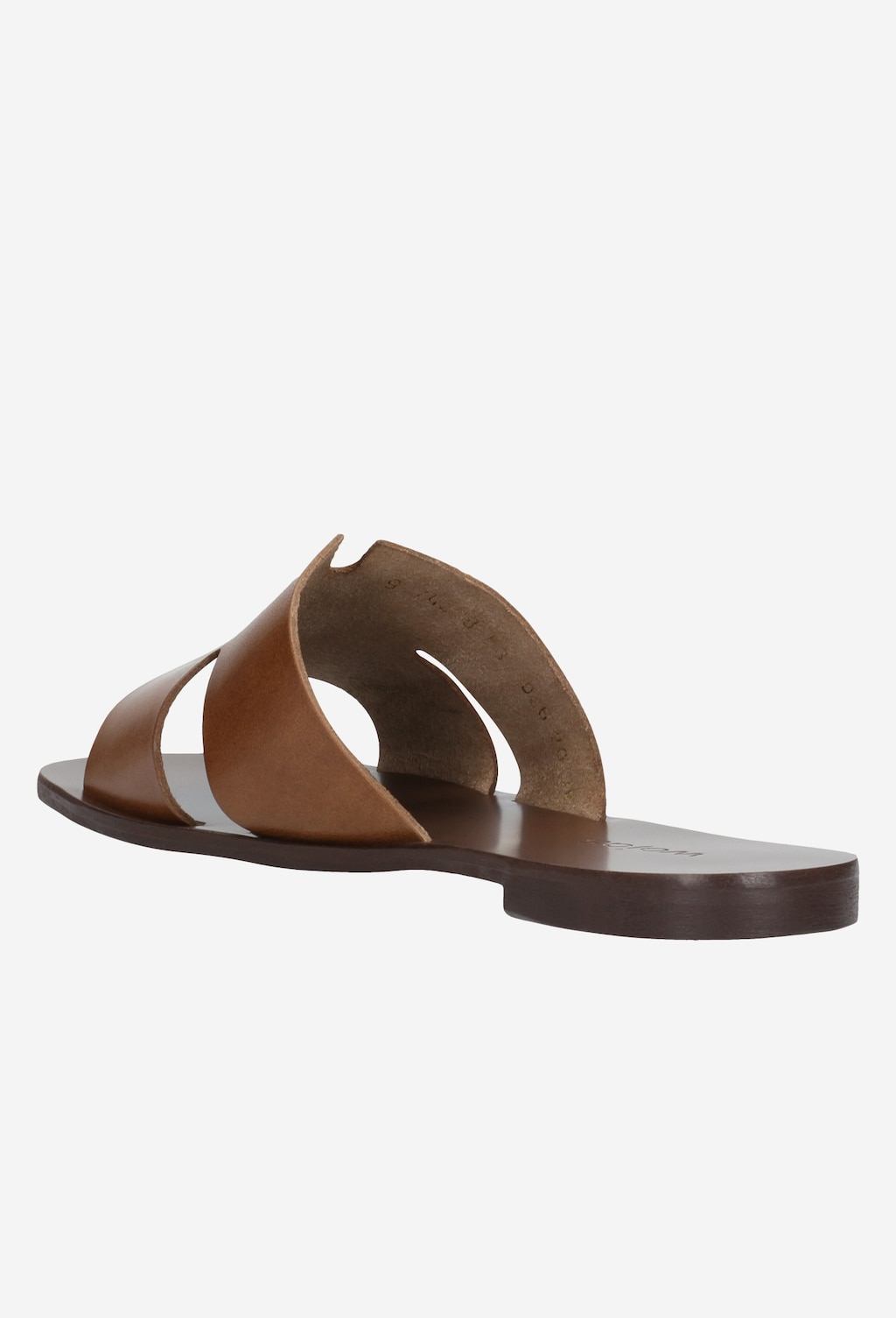 Hnedé šľapky dámske ideálne na každý deň 74008-53 Widok 4