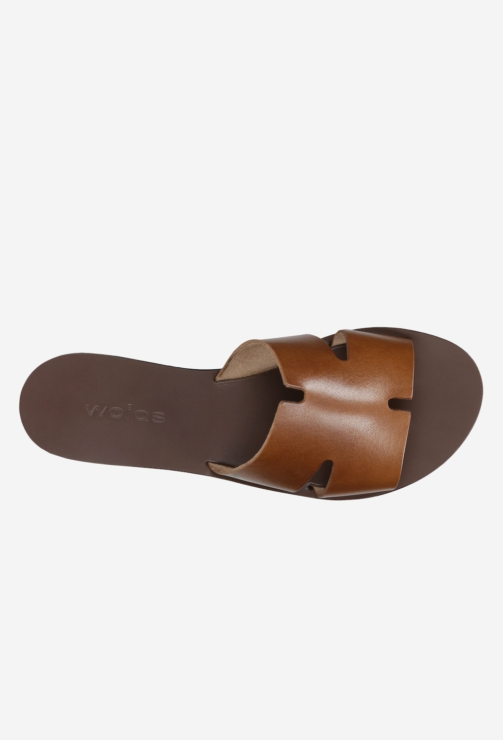 Hnedé šľapky dámske ideálne na každý deň 74008-53 Widok 5