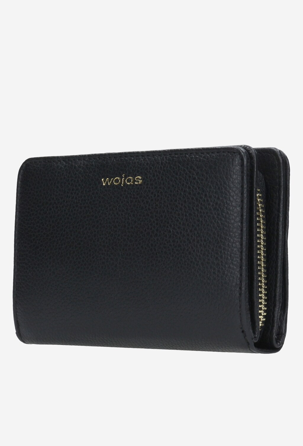 Podłużny czarny portfel damski ze skóry licowej 91002-51 Widok 2