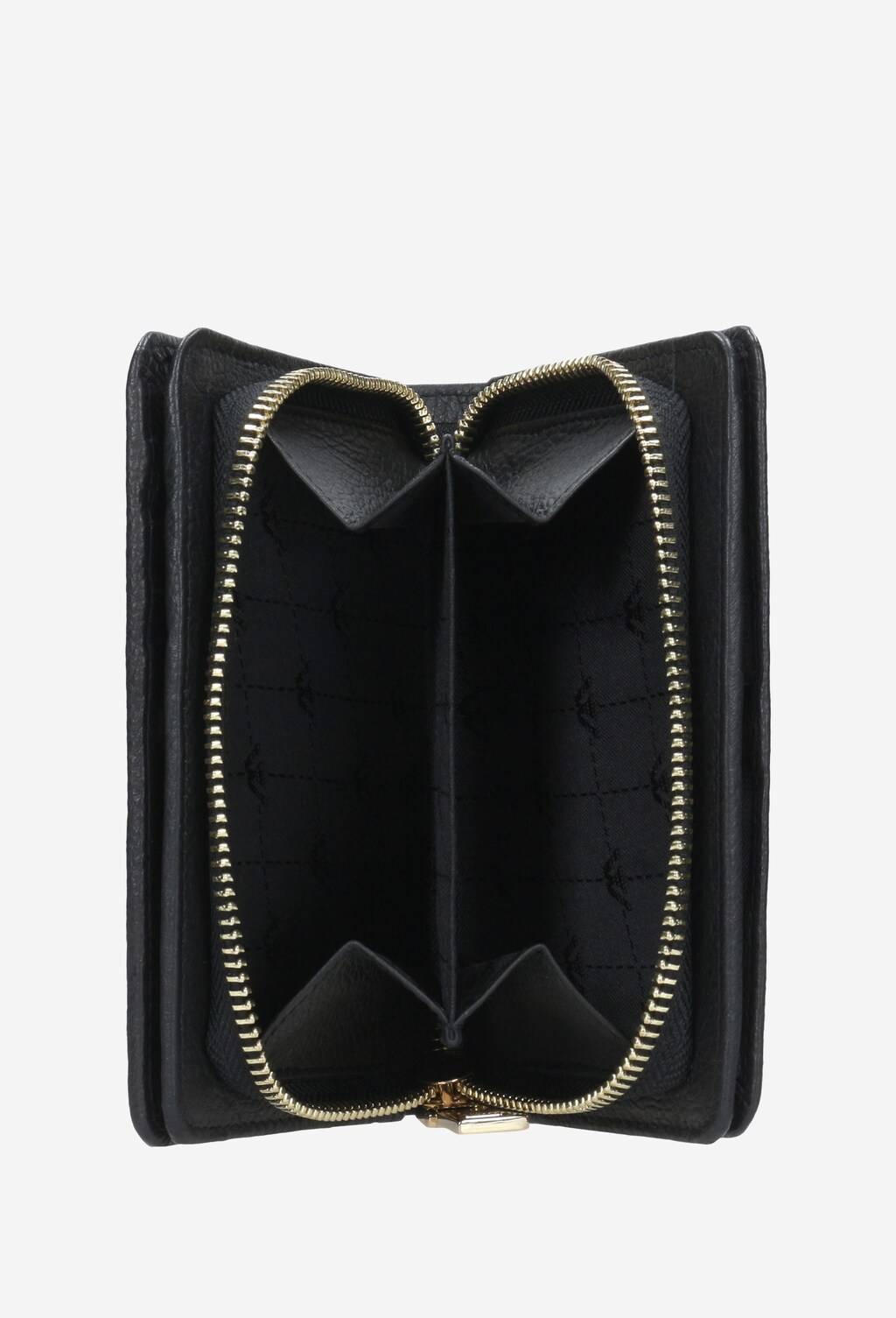 Podłużny czarny portfel damski ze skóry licowej 91002-51 Widok 5