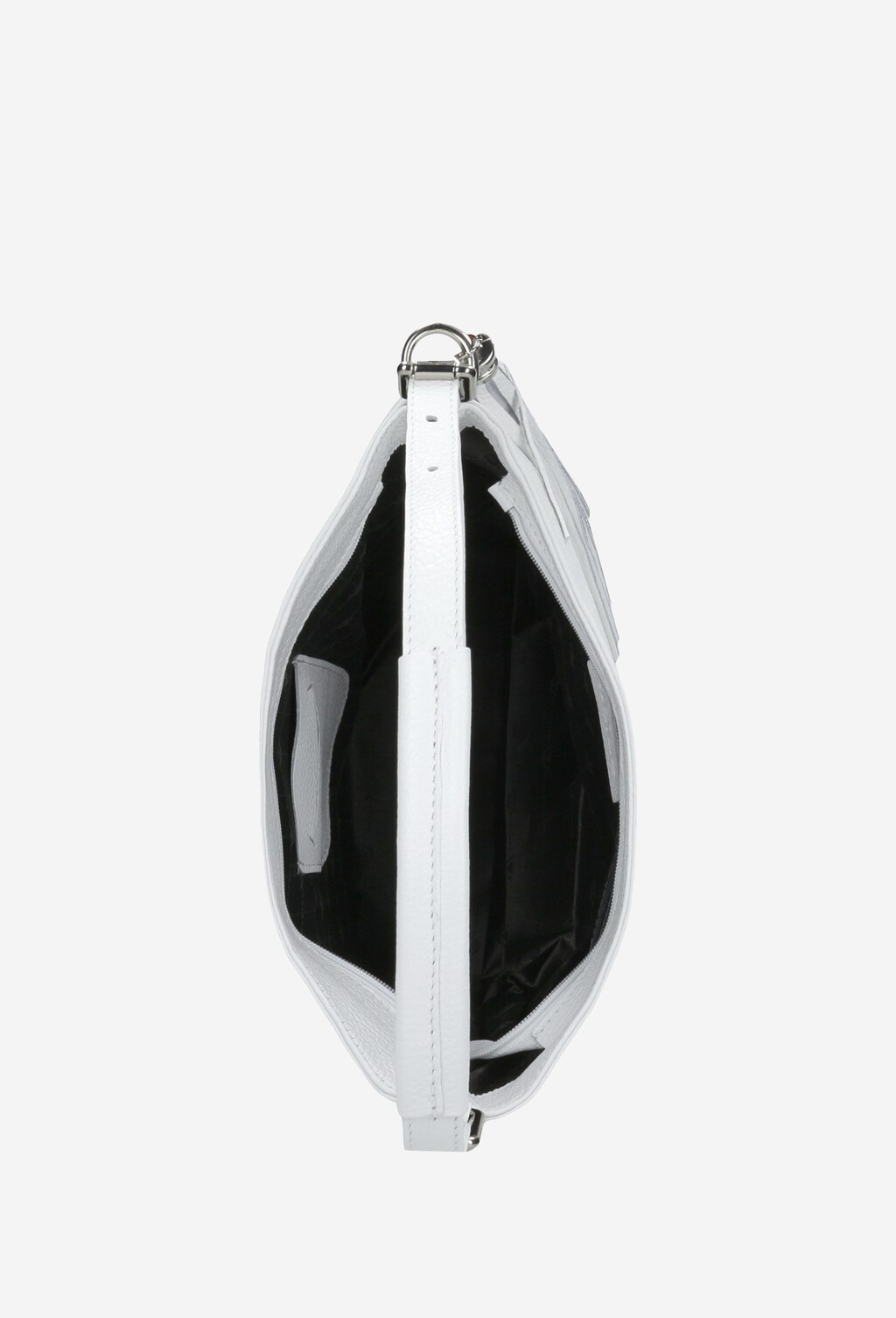 Biała torebka damska z ozdobnym frędzelkiem 80020-59 Widok 5