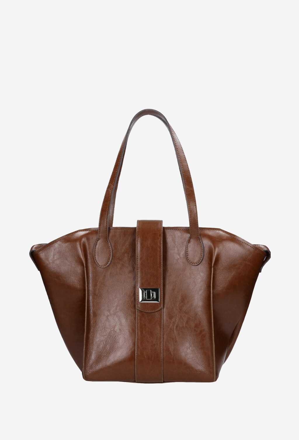 Duża brązowa torebka damska na codzień 80052-53 Widok 2