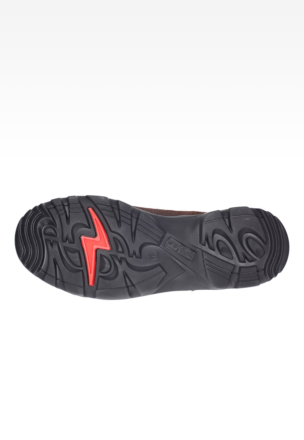 Brązowe półbuty 9377-38 Widok 5