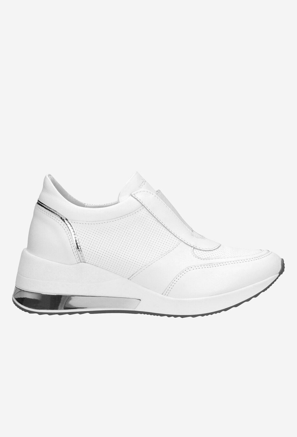 Białe sportowe półbuty damskie 46027-59 Widok 2