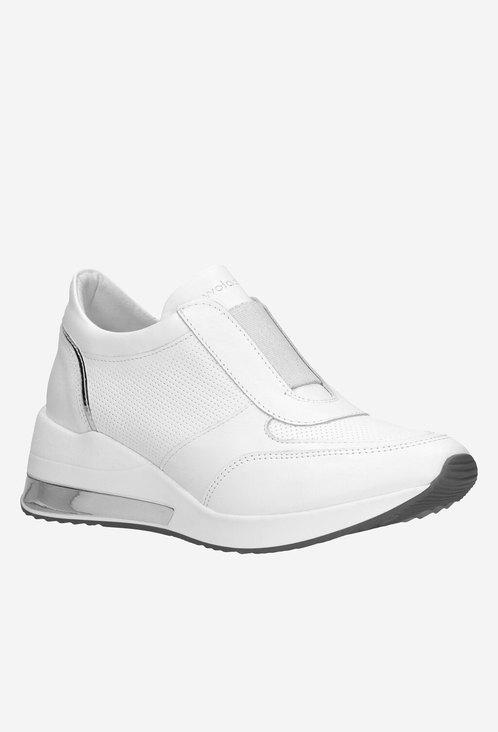 Białe sportowe półbuty damskie 46027-59 Widok 3
