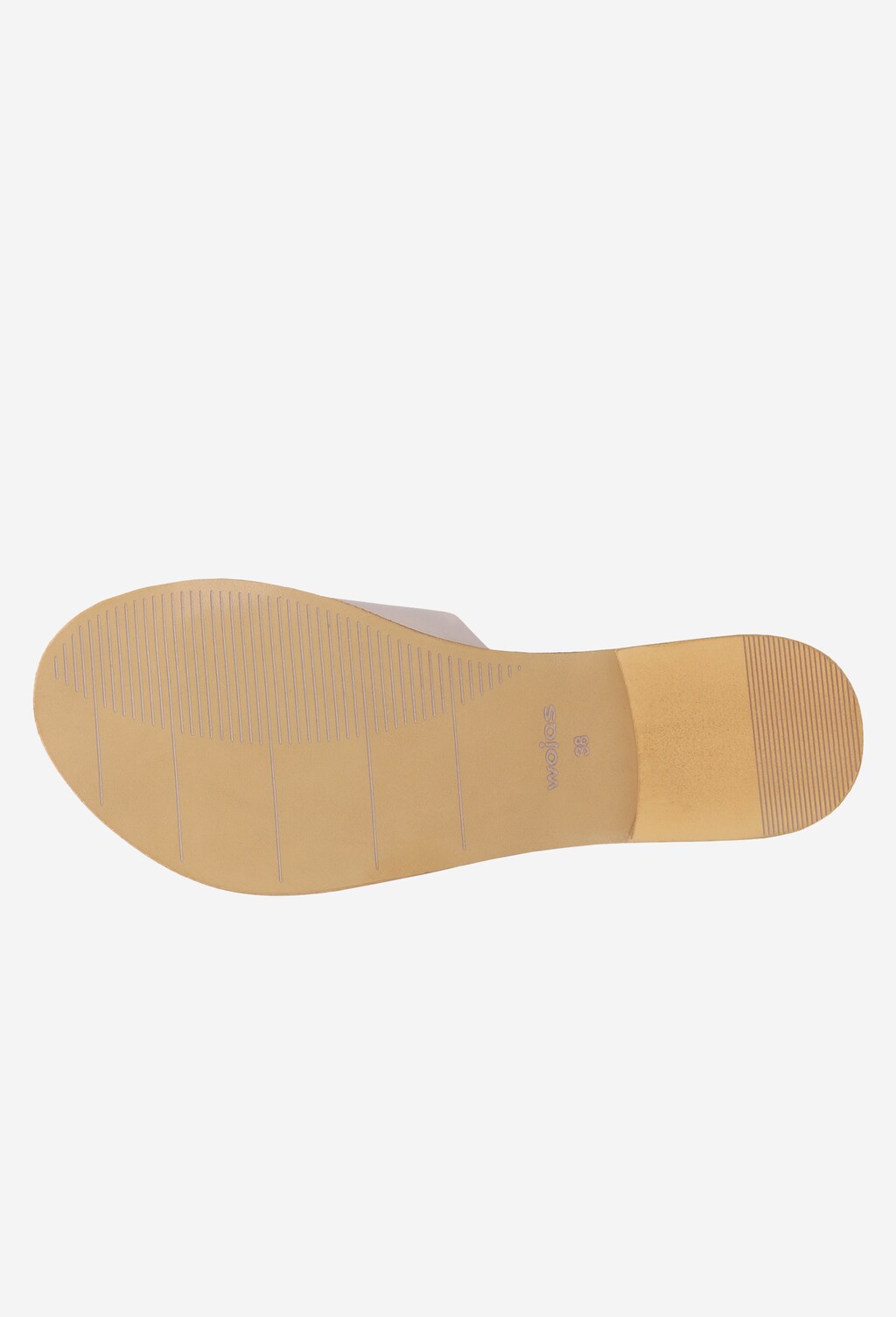 Jasnoróżowe klapki damskie z kokardką 74005-54 Widok 6