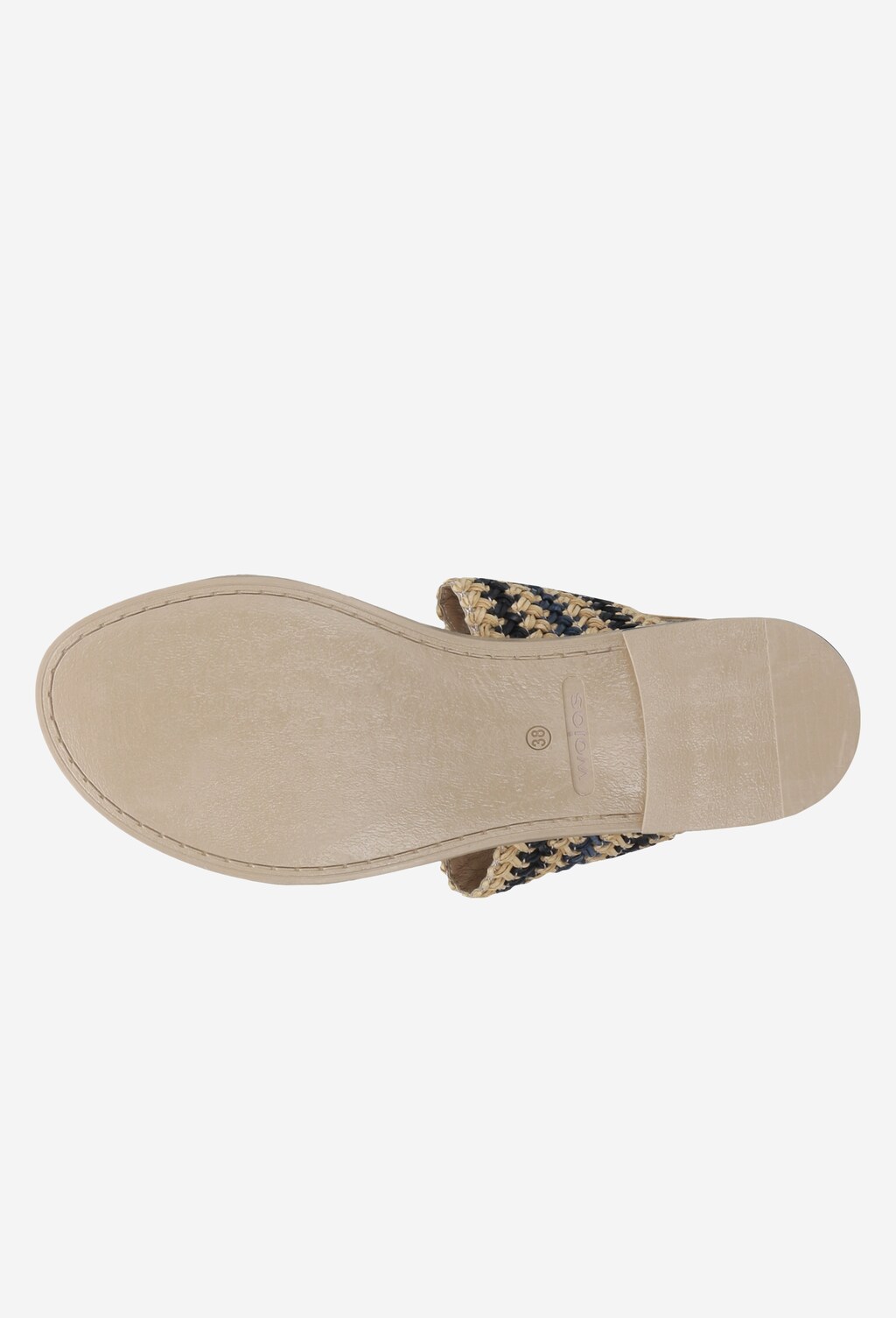 Sandały damskie z plecionymi paskami 76049-86 Widok 6