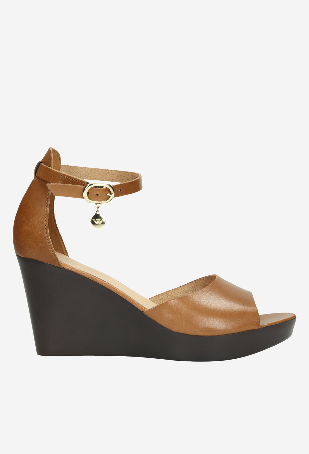 Sandále dámske elegantné na štýlovom klinovom podpätku 76023-53 Widok 2