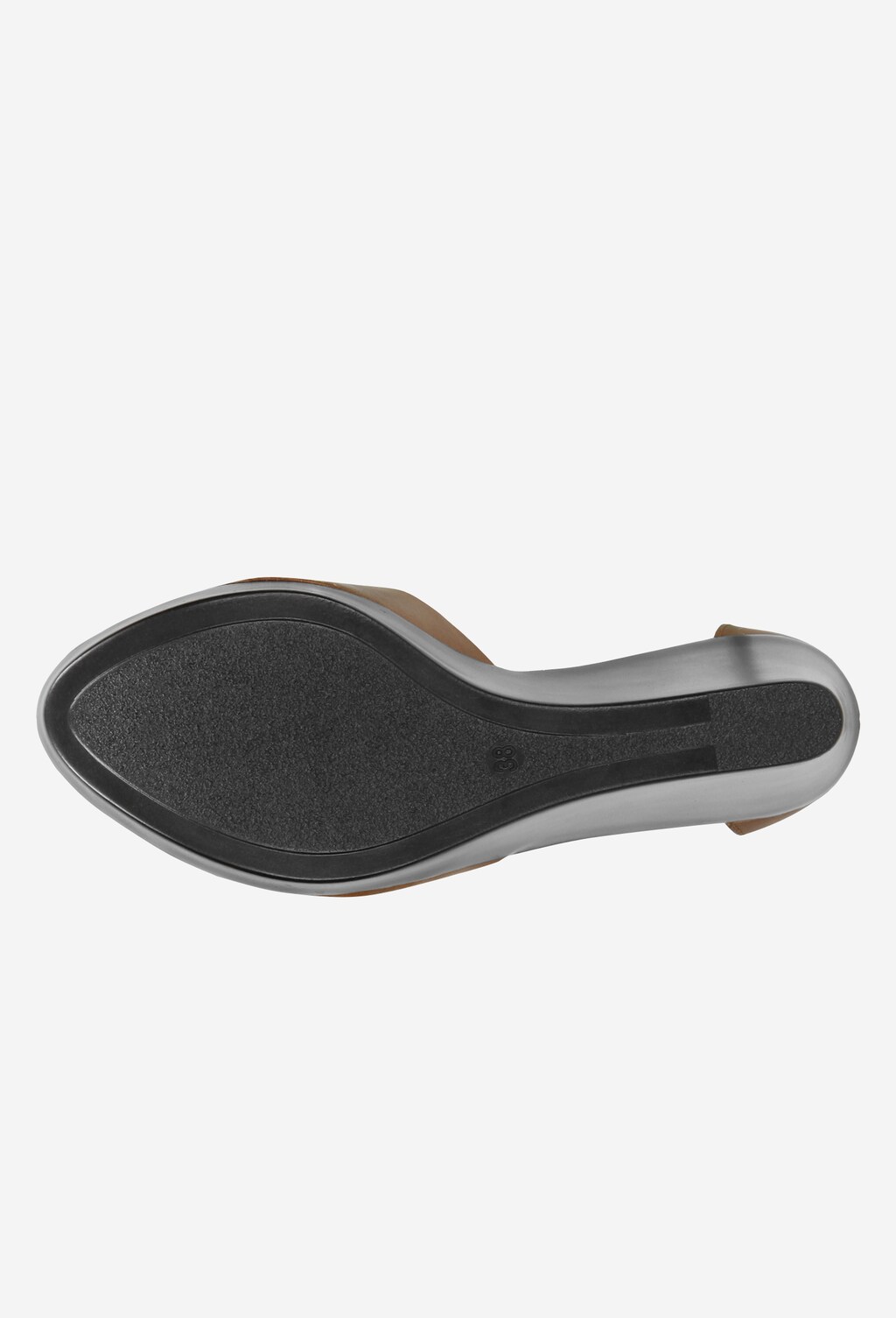 Sandále dámske elegantné na štýlovom klinovom podpätku 76023-53 Widok 6