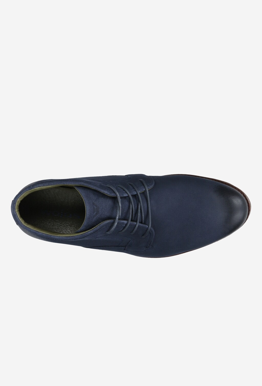 Tmavě modré pánské kotníkové boty na šněrování 24000-26 Widok 4