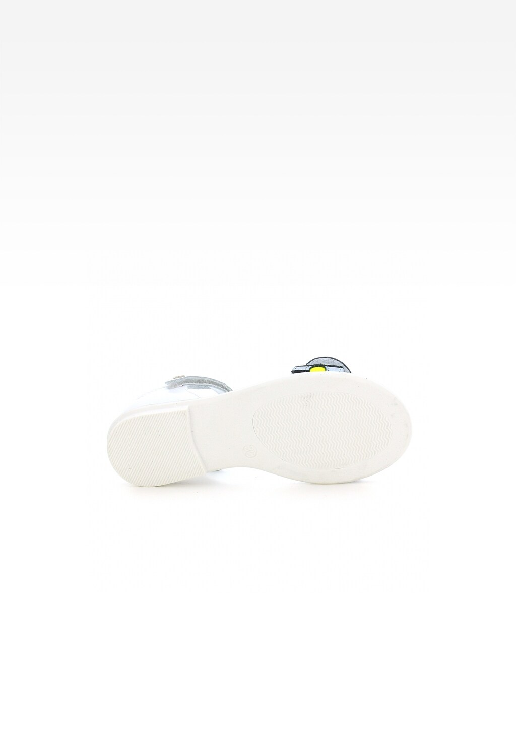 Sandały BARTEK T-86167/R87, dla dziewcząt, biało-czarny Widok 8