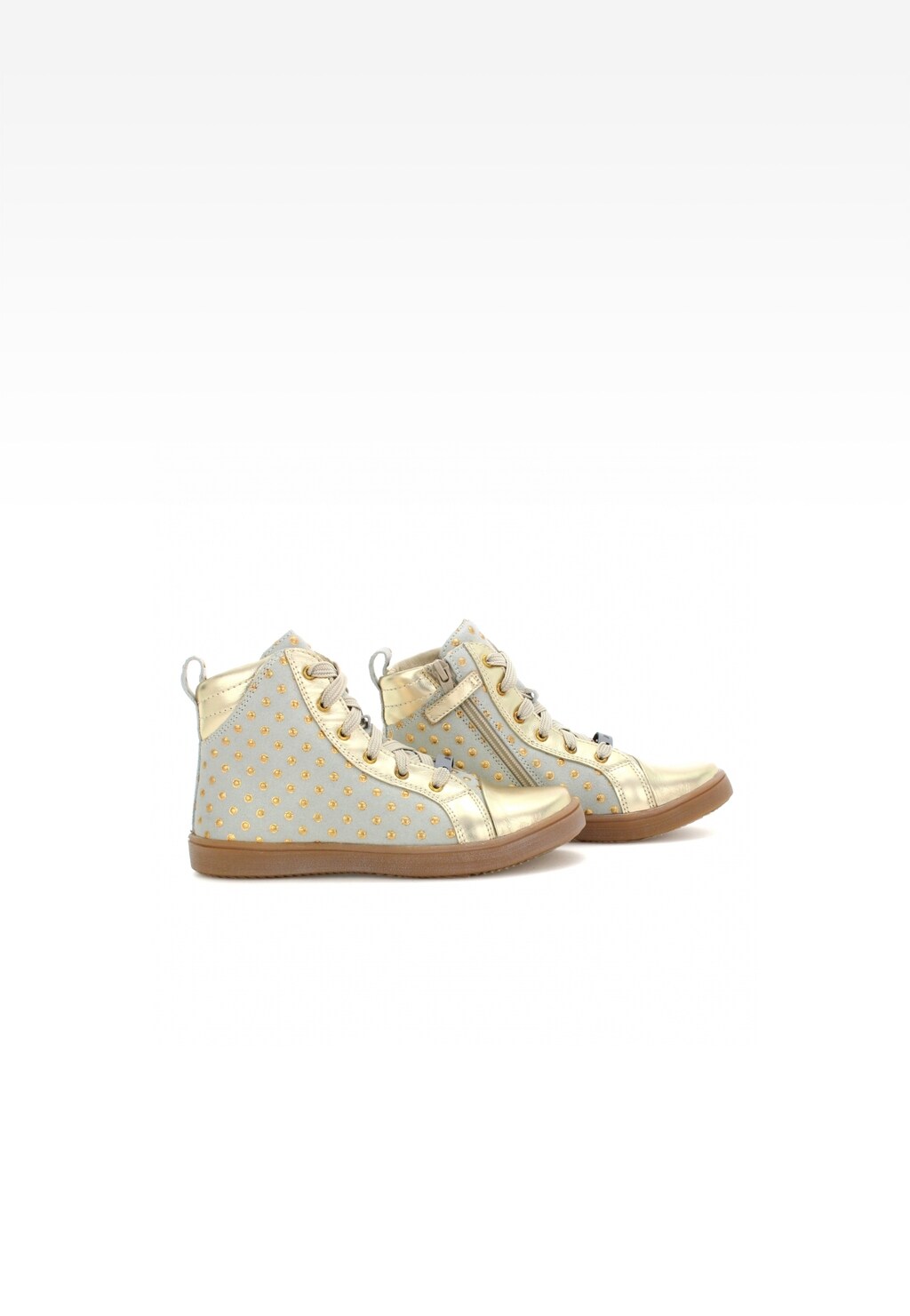 Trzewiki BARTEK W-17359-2ST/BBD, dla dziewcząt, złoty Widok 7