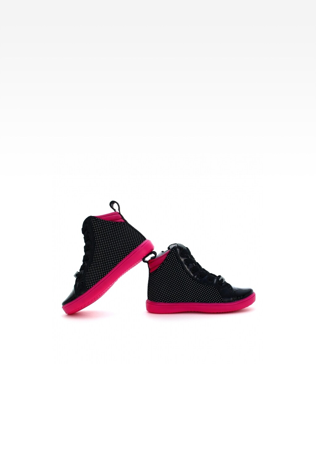 Trzewiki BARTEK W-17359-2S/1GG, dla dziewcząt, czarno-różowy Widok 6