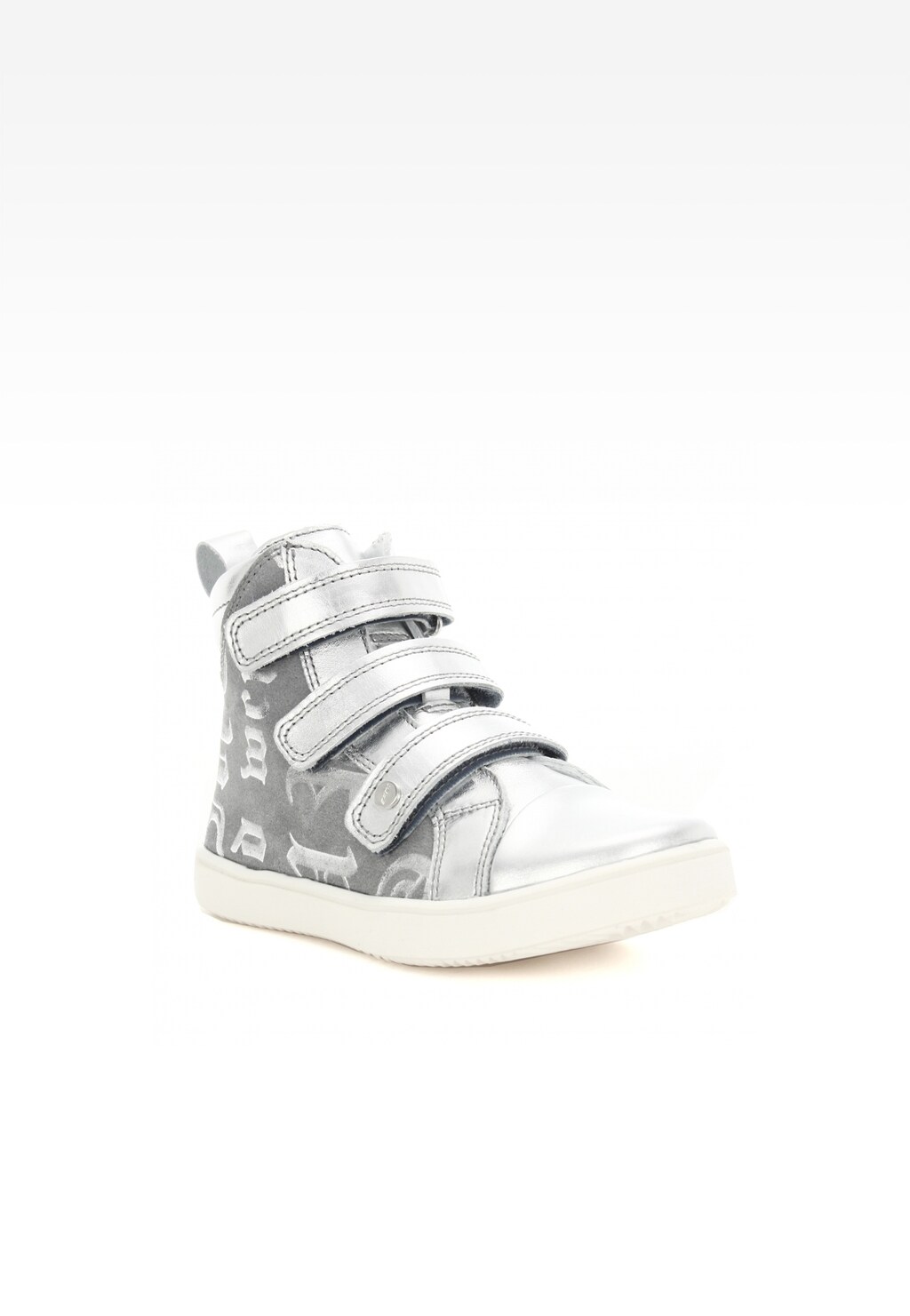 Trzewiki BARTEK T-14364-3/NAI, dla dziewcząt, srebrno-szary Widok 2