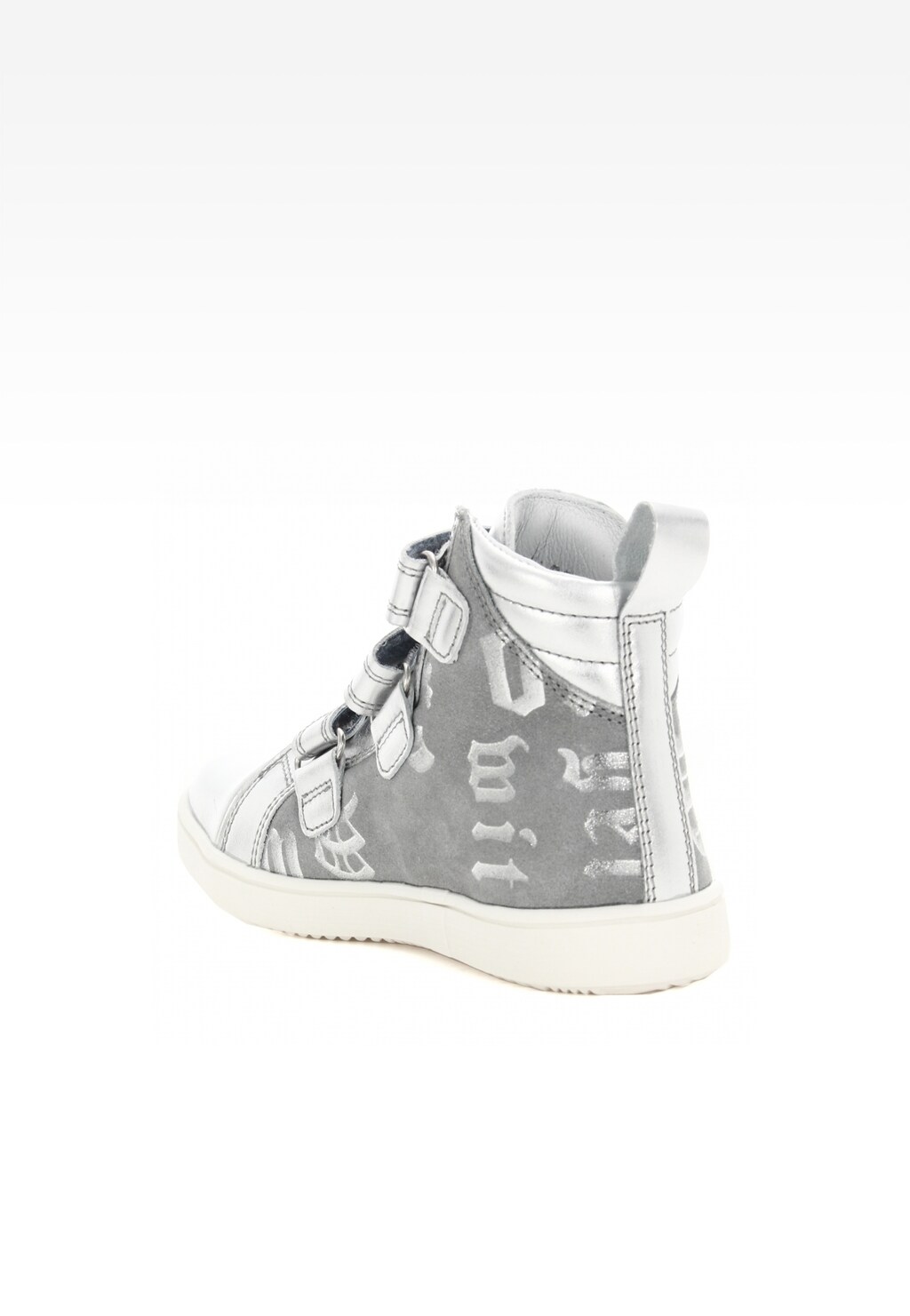 Trzewiki BARTEK T-14364-3/NAI, dla dziewcząt, srebrno-szary Widok 5