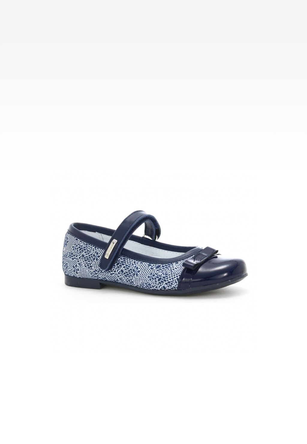 Czółenka BARTEK W-35655/1CT, dla dziewcząt, granatowy Widok 1
