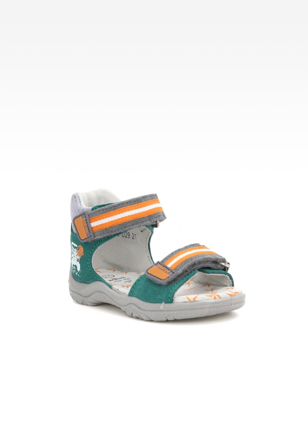 Sandały BARTEK T-31568/D29 II, dla chłopców, zielony Widok 2
