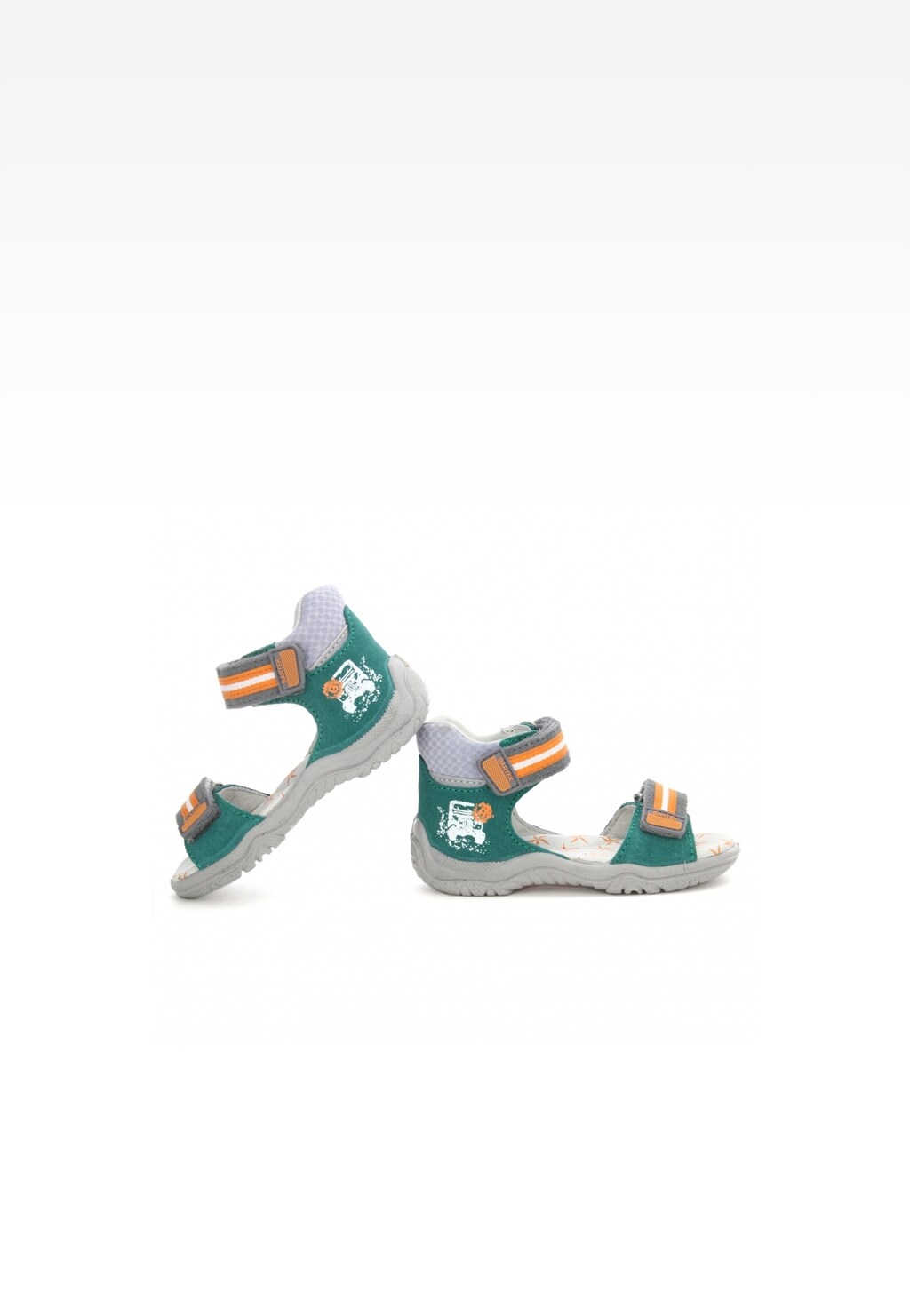 Sandały BARTEK T-31568/D29 II, dla chłopców, zielony Widok 6