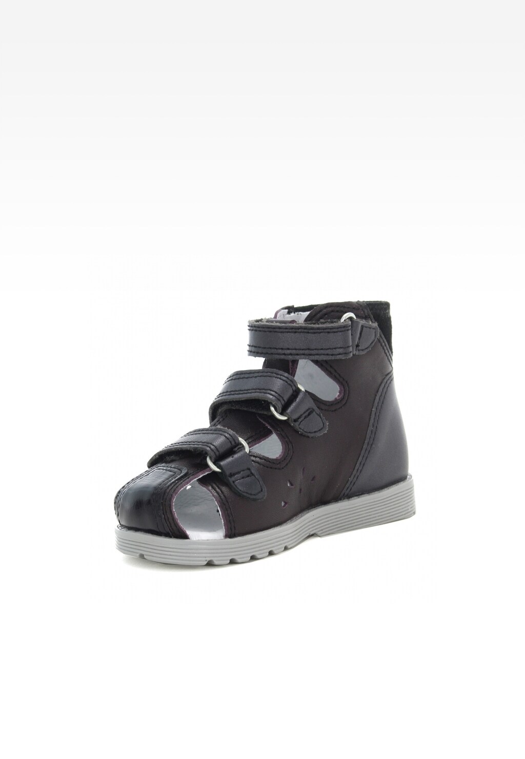 Obuwie profilaktyczne bartek BARTEK T-81789-5/V07, dla dziewcząt, czarno-fioletowy Widok 3