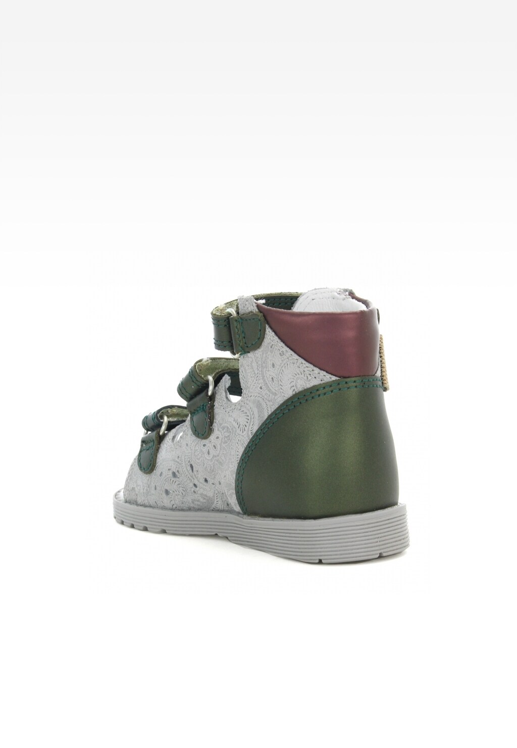 Obuwie profilaktyczne bartek BARTEK T-81803-5/V13, dla dziewcząt, szaro-zielony Widok 5
