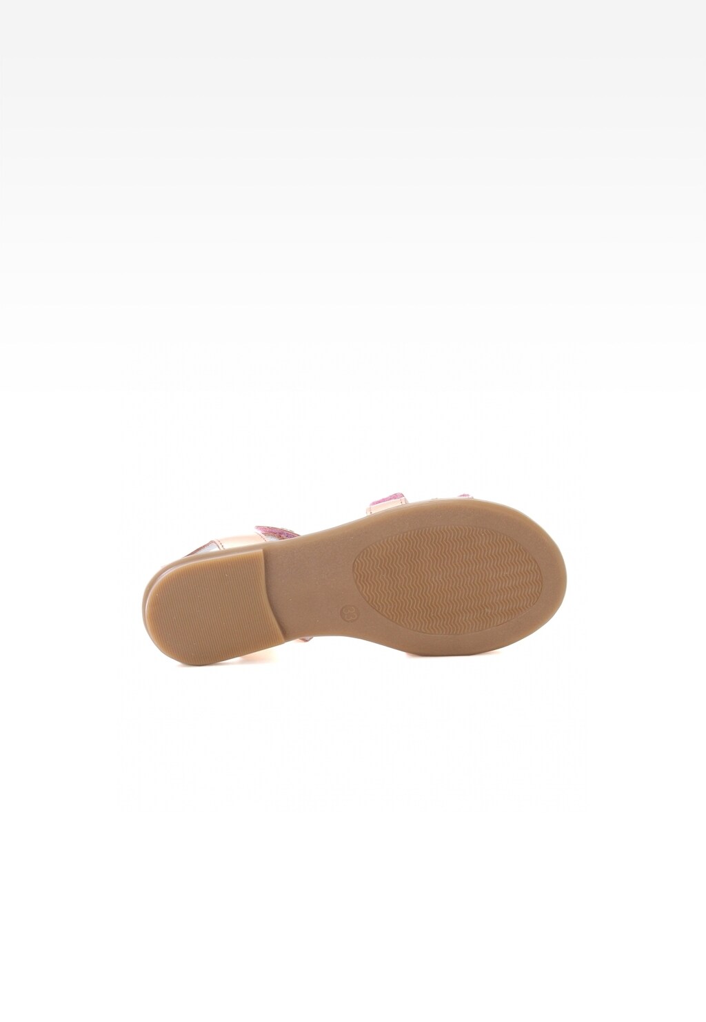 Sandały BARTEK W-59016/NRG II, dla dziewcząt, różowo-złoty Widok 8