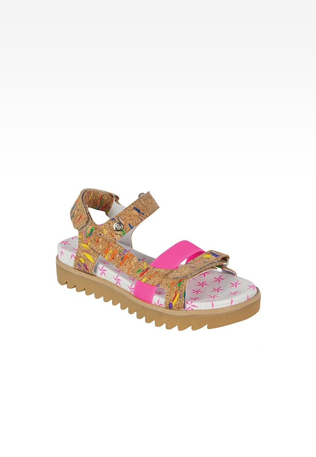 Sandały BARTEK T-16181/1PK, dla dziewcząt, wielokolorowy Widok 1