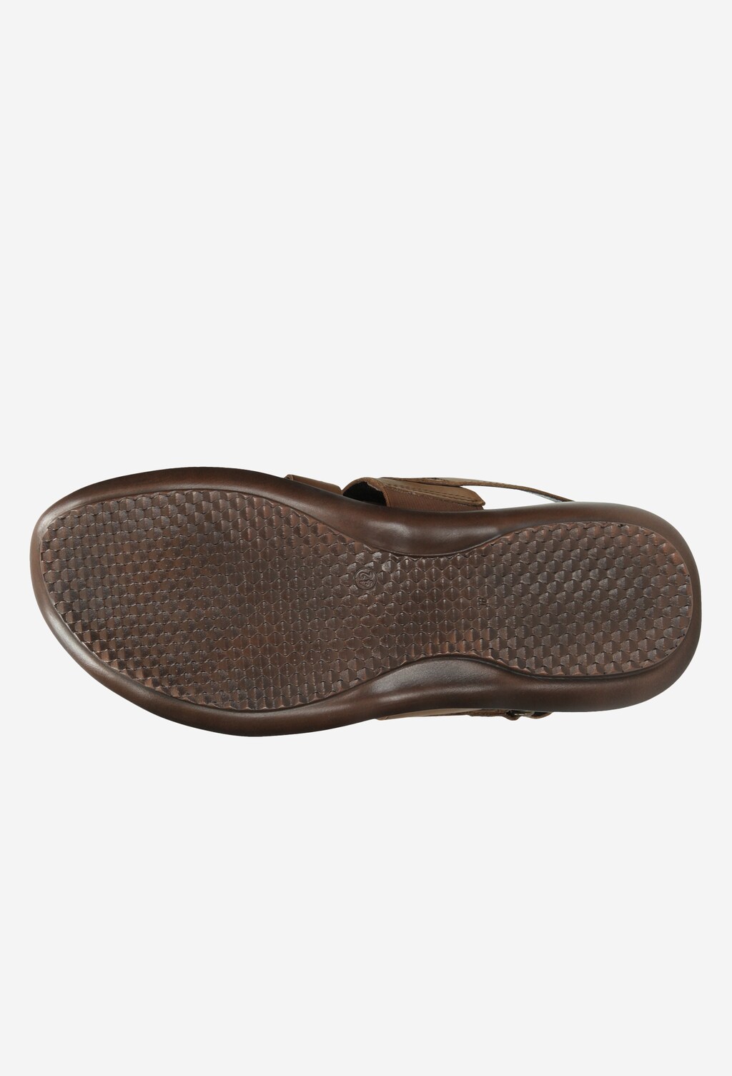 Hnedé pánske sandále z kvalitnej lícovej kože 29001-52 Widok 5