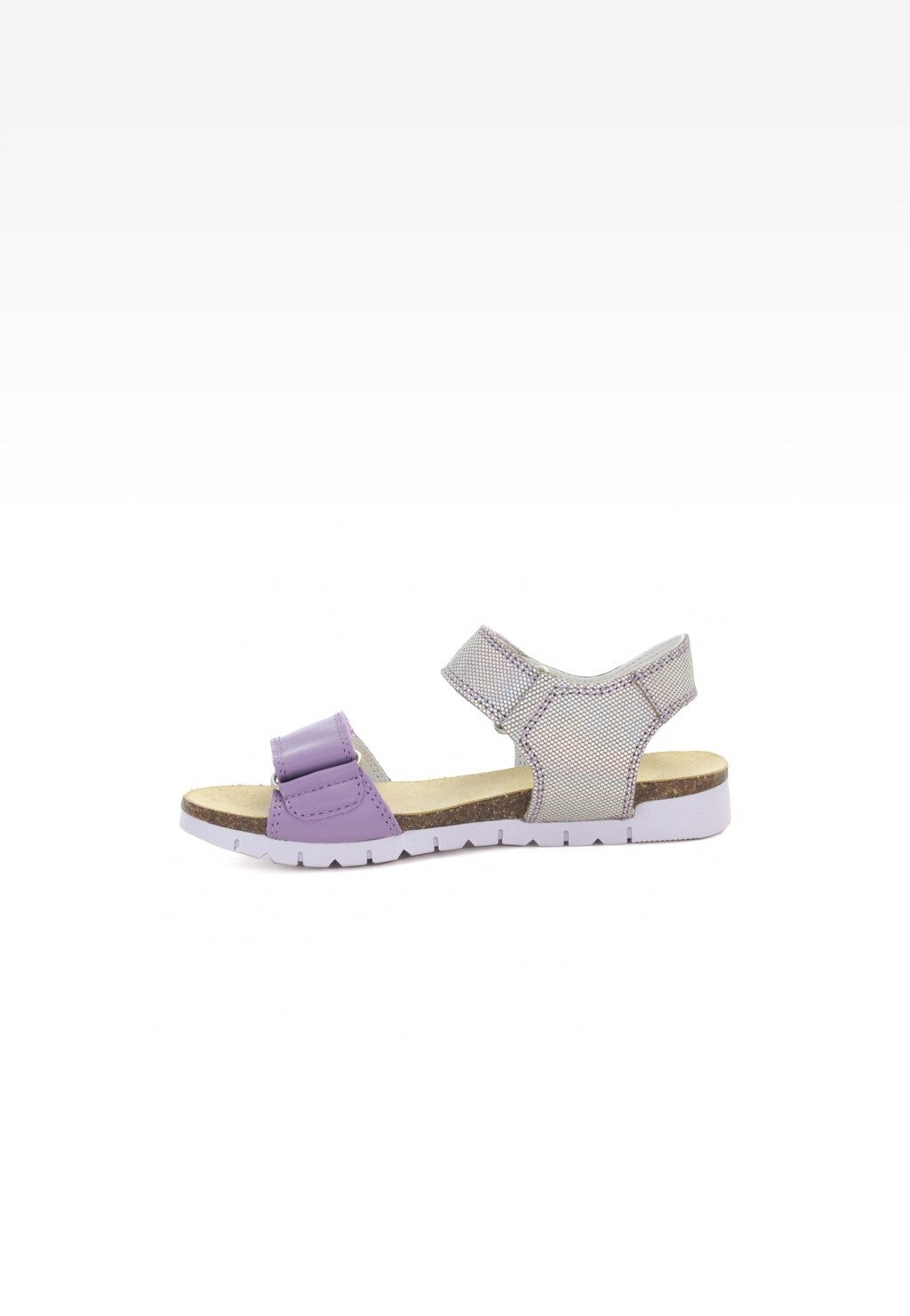 Sandały BARTEK W-76183/75C, dla dziewcząt, szaro-fioletowy Widok 4