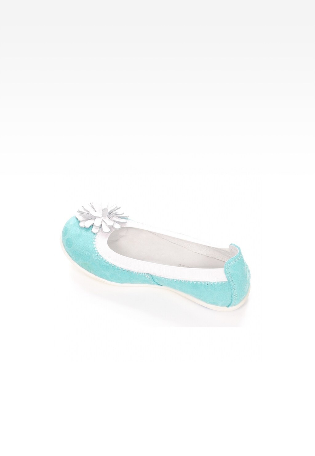 Czółenka BARTEK T-65433/S/Q66 II, dla dziewcząt, turkusowo-biały Widok 4