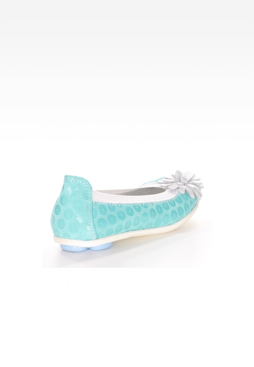 Czółenka BARTEK T-65433/S/Q66 II, dla dziewcząt, turkusowo-biały Widok 6