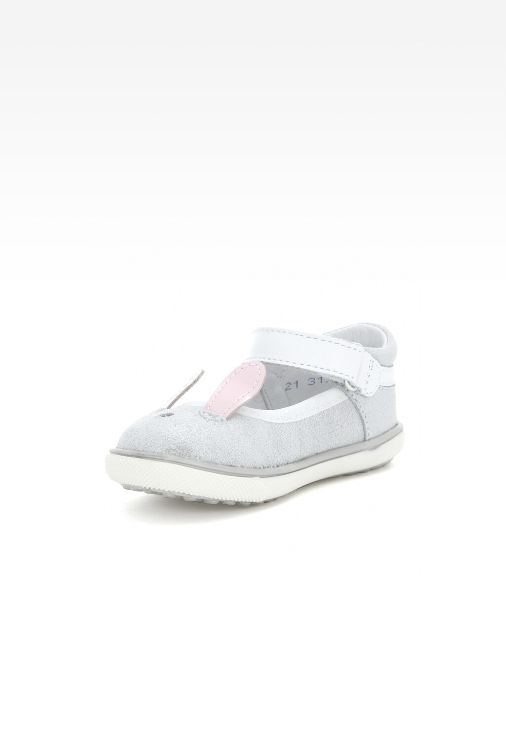 Czółenka BARTEK W-31908/1N9 II, dla dziewcząt, biało-srebrny Widok 3
