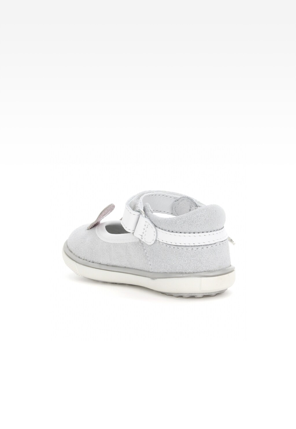 Czółenka BARTEK W-31908/1N9 II, dla dziewcząt, biało-srebrny Widok 5