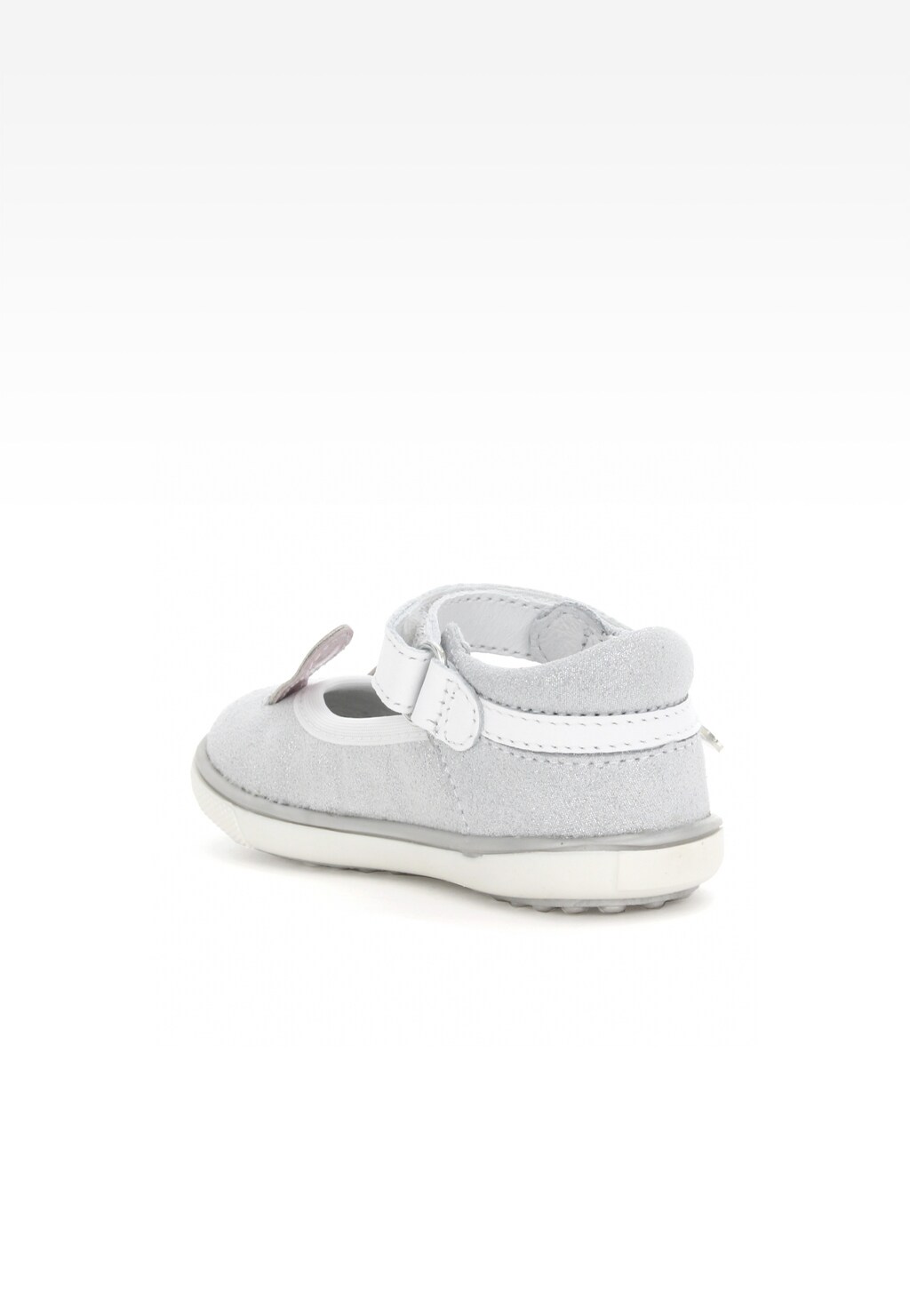 Czółenka BARTEK W-31908/1N9, dla dziewcząt, biało-srebrny Widok 5