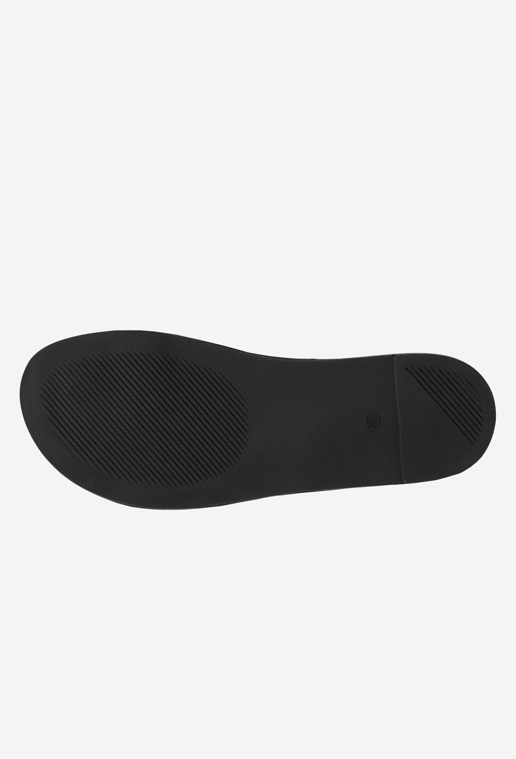 Czarno-białe klapki damskie ze zwierzęcymi motywami 74019-81 Widok 5