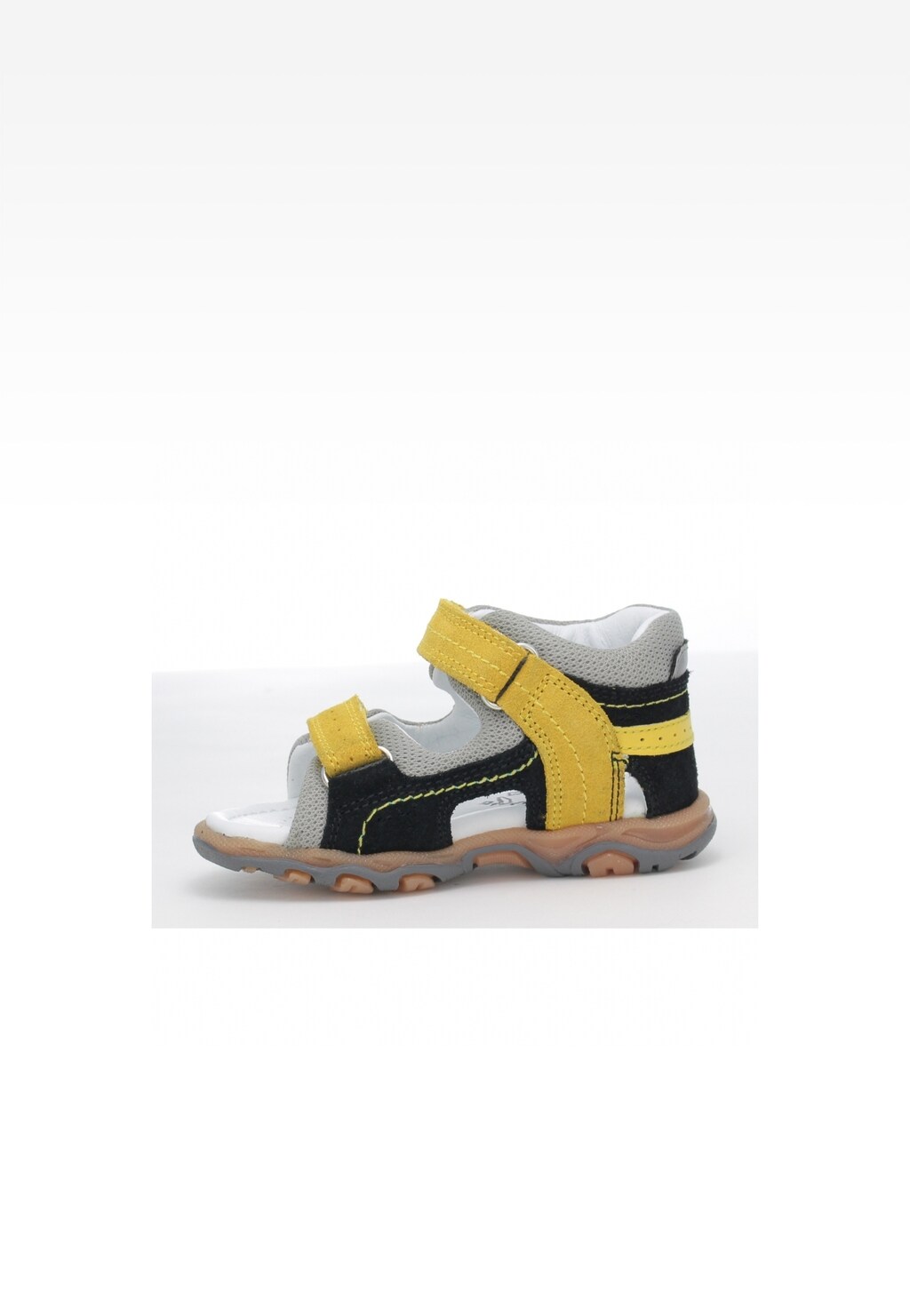 Sandały BARTEK W-11848-7/W35, dla chłopców, czarno-żółty Widok 4