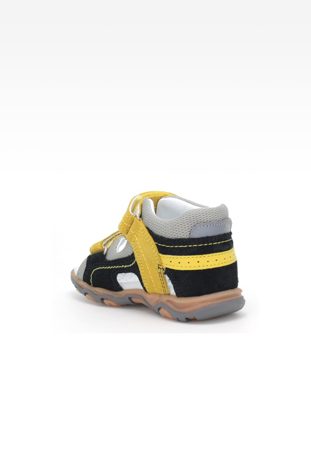 Sandały BARTEK W-11848-7/W35, dla chłopców, czarno-żółty Widok 5