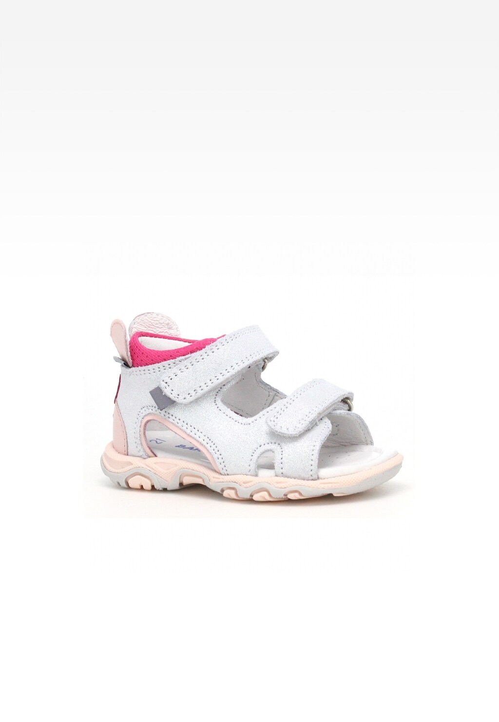 Sandały BARTEK W-71144/SKW, dla dziewcząt, srebrny Widok 1