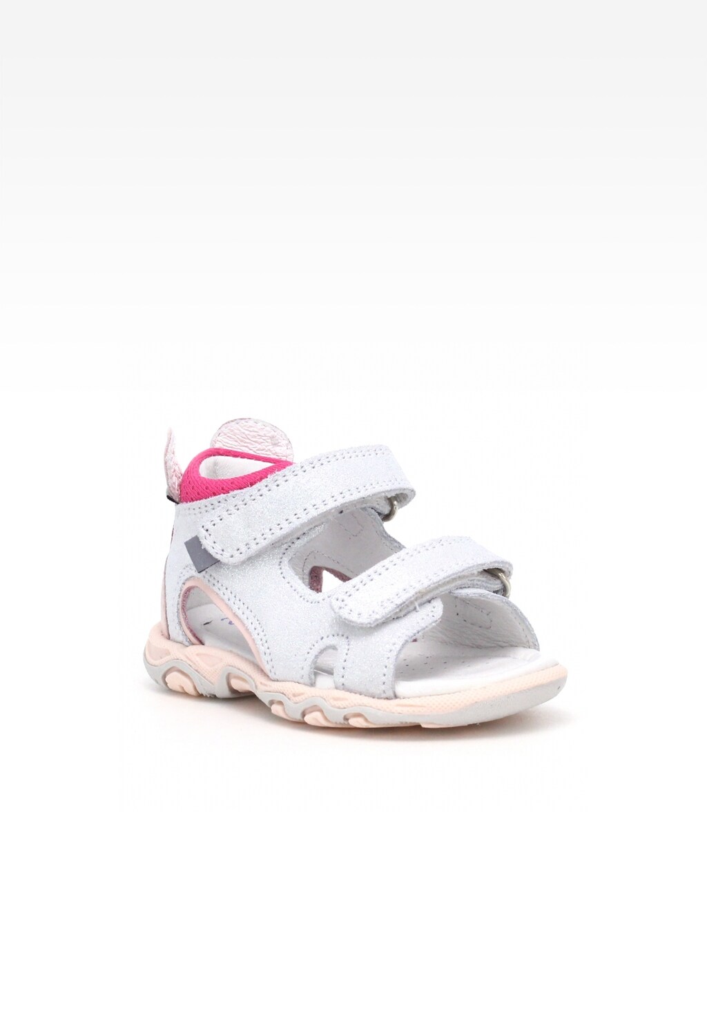 Sandały BARTEK W-71144/SKW, dla dziewcząt, srebrny Widok 2