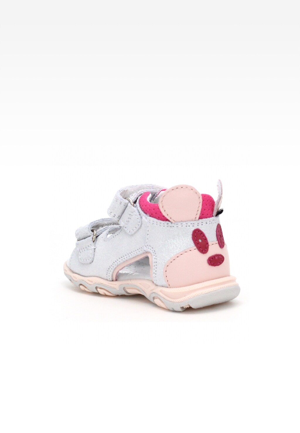 Sandały BARTEK W-71144/SKW, dla dziewcząt, srebrny Widok 5