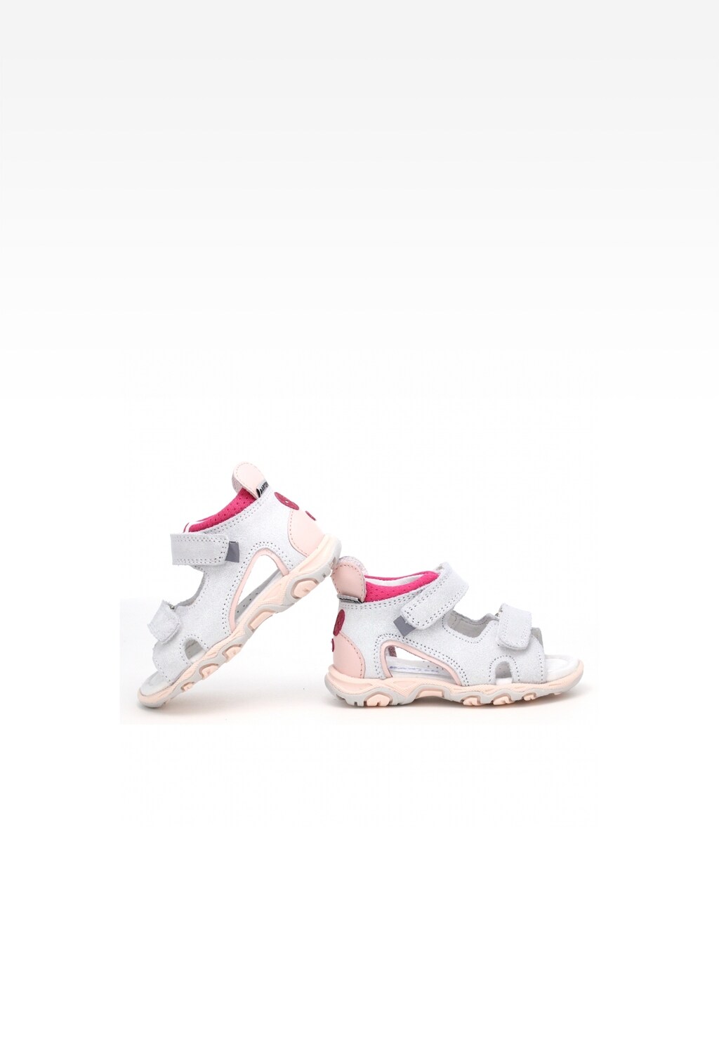 Sandały BARTEK W-71144/SKW, dla dziewcząt, srebrny Widok 6