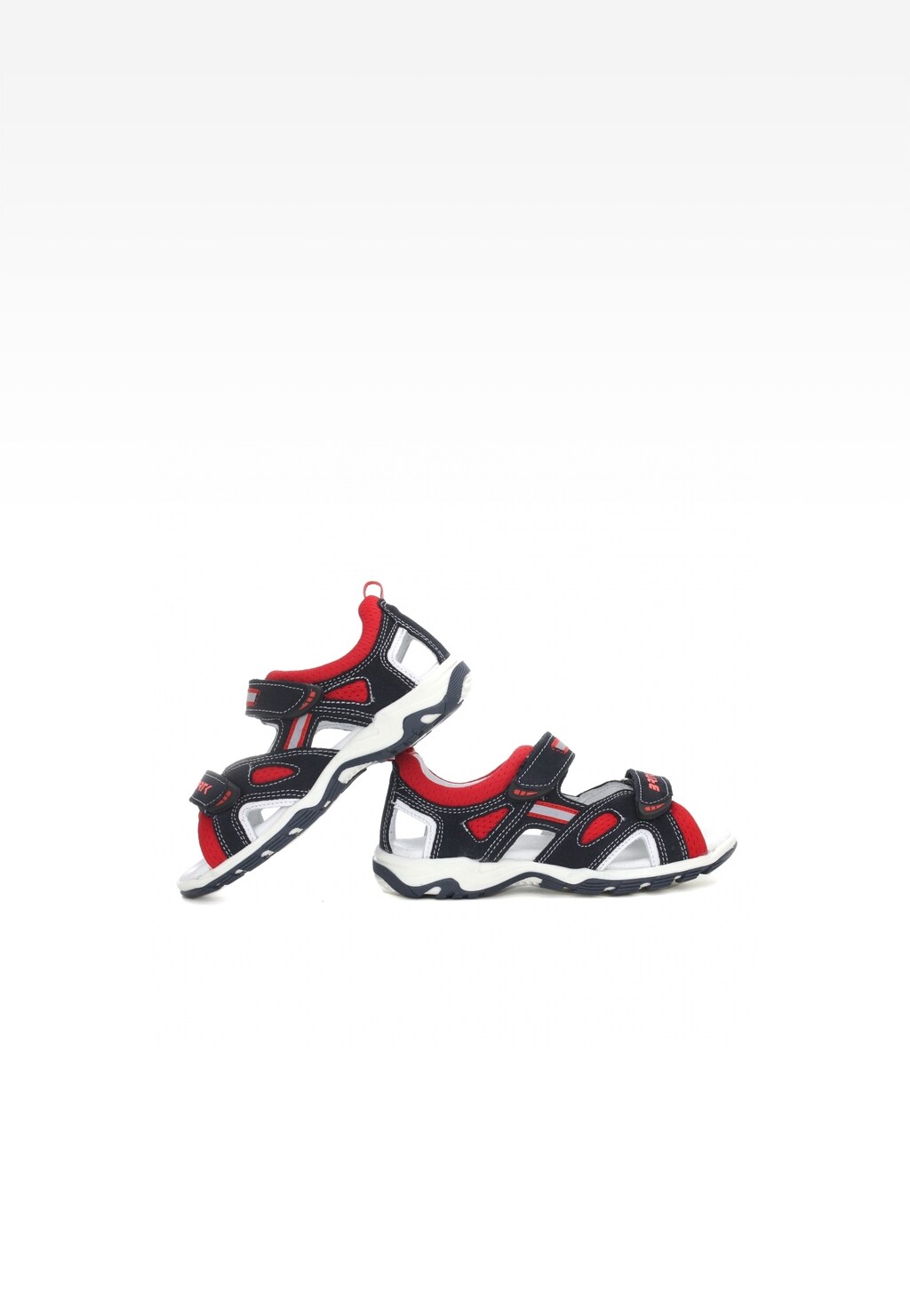 Sandały BARTEK T-16176-5/SUR, dla chłopców, granatowo-czerwony Widok 6