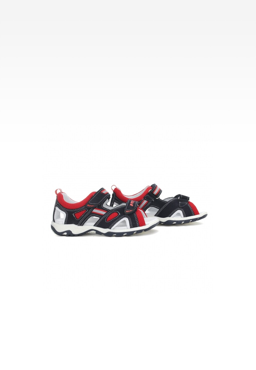 Sandały BARTEK T-16176-5/SUR, dla chłopców, granatowo-czerwony Widok 7