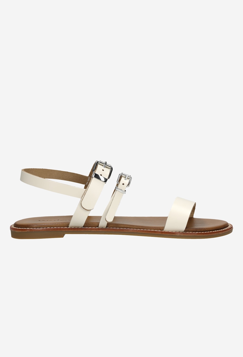 Béžové dámske sandále na leto plné zážitkov 76002-54 Widok 1