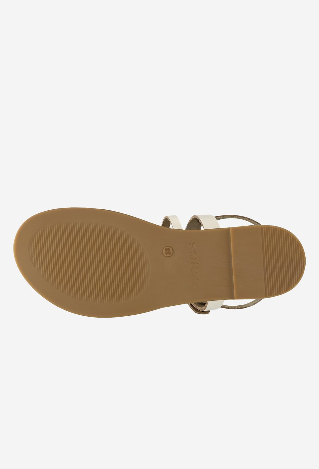 Béžové dámske sandále na leto plné zážitkov 76002-54 Widok 5