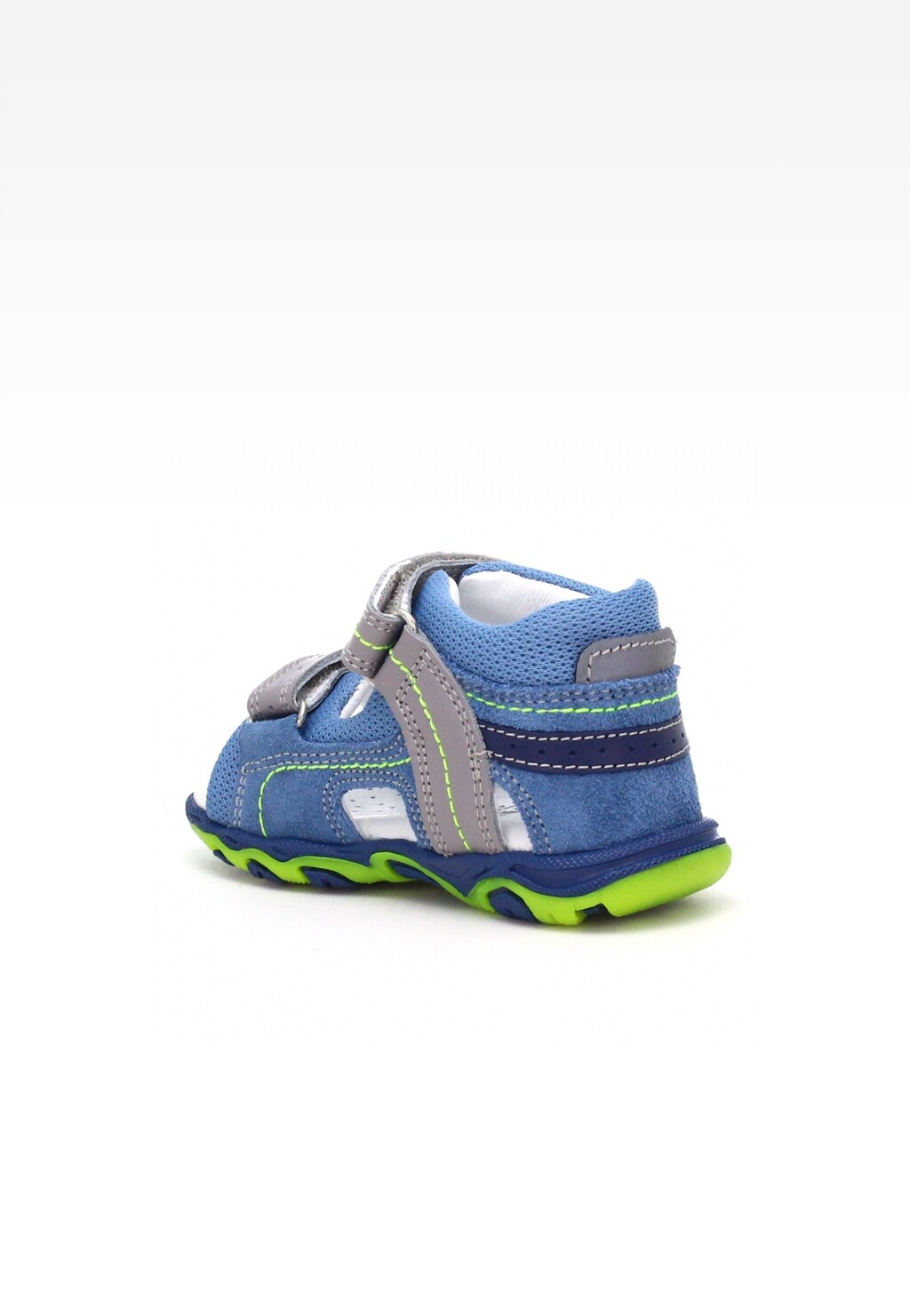 Sandały BARTEK W-11848-7/89Q, dla chłopców, błękitno-szary Widok 5