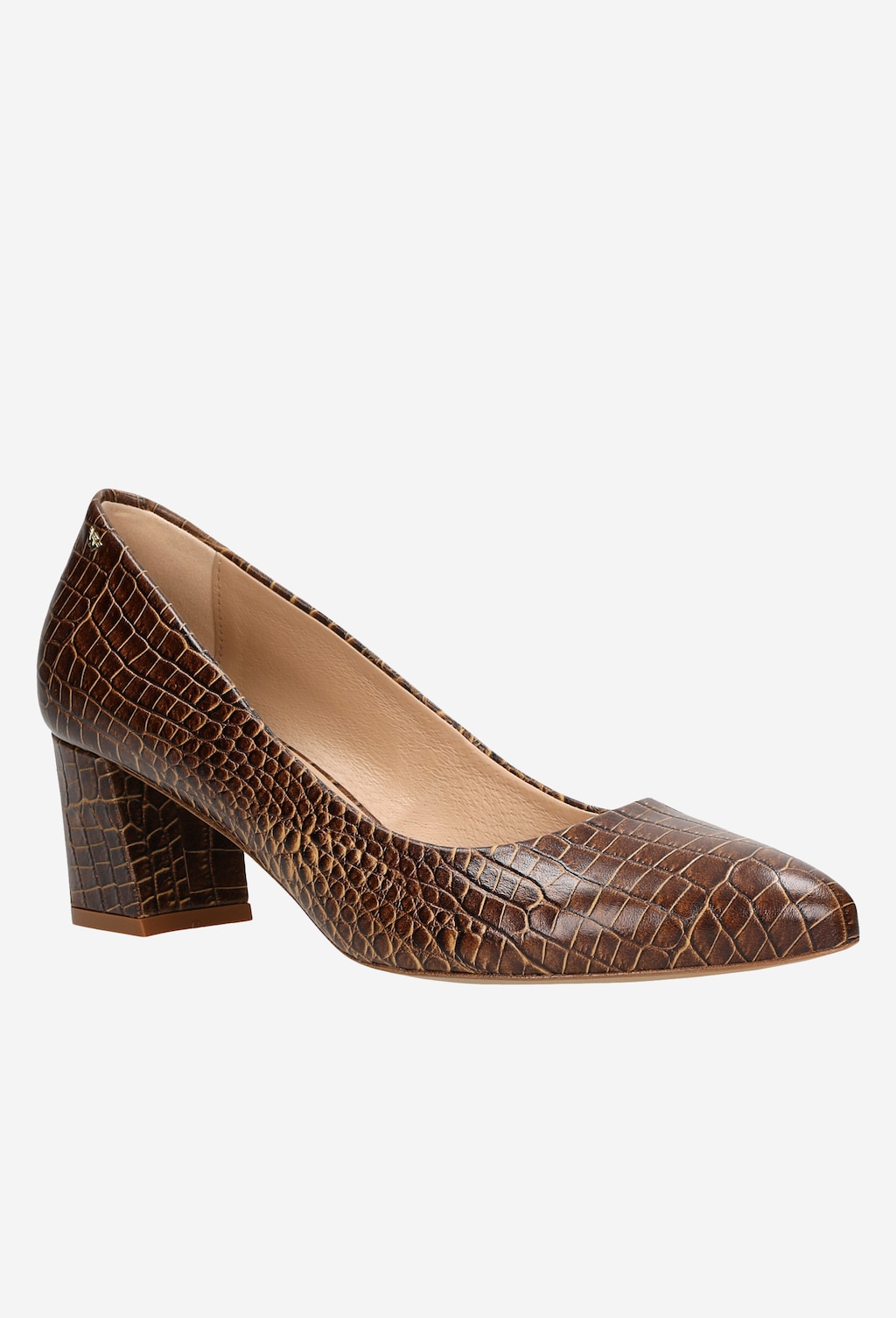 Elegantné dámske lodičky zo zvieracím vzorom 9296-52 Widok 3