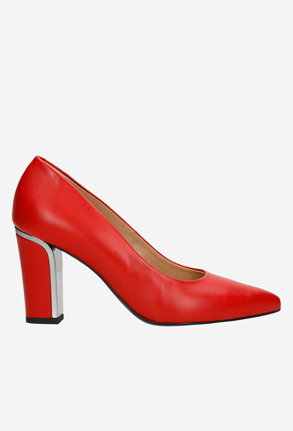 Kožené elegantné dámske lodičky vo farbách lásky 35044-55 Widok 2