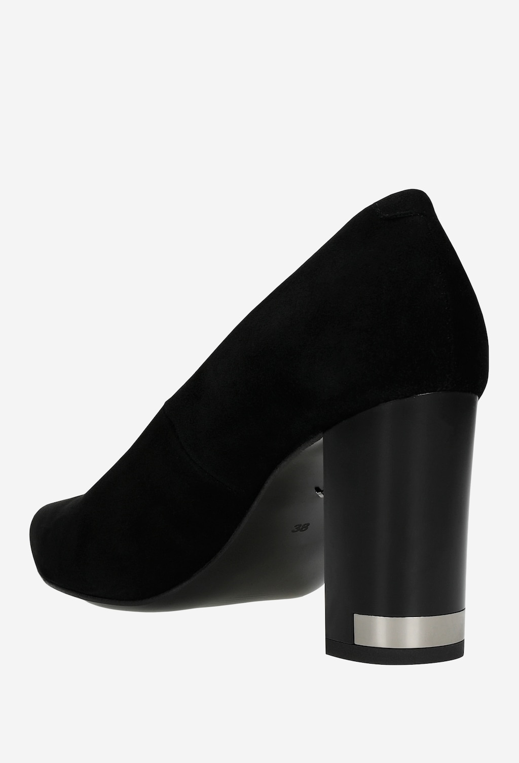 Krása ukrytá v jednoduchosti čiernych luxusných lodičiek 35045-61 Widok 4