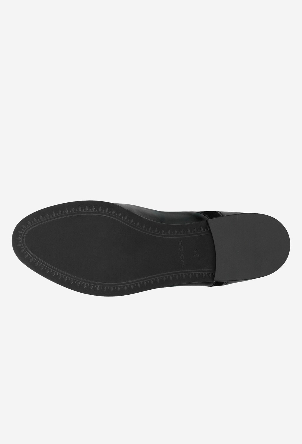 Czarne eleganckie sznurowane półbuty damskie 46052-71 Widok 6