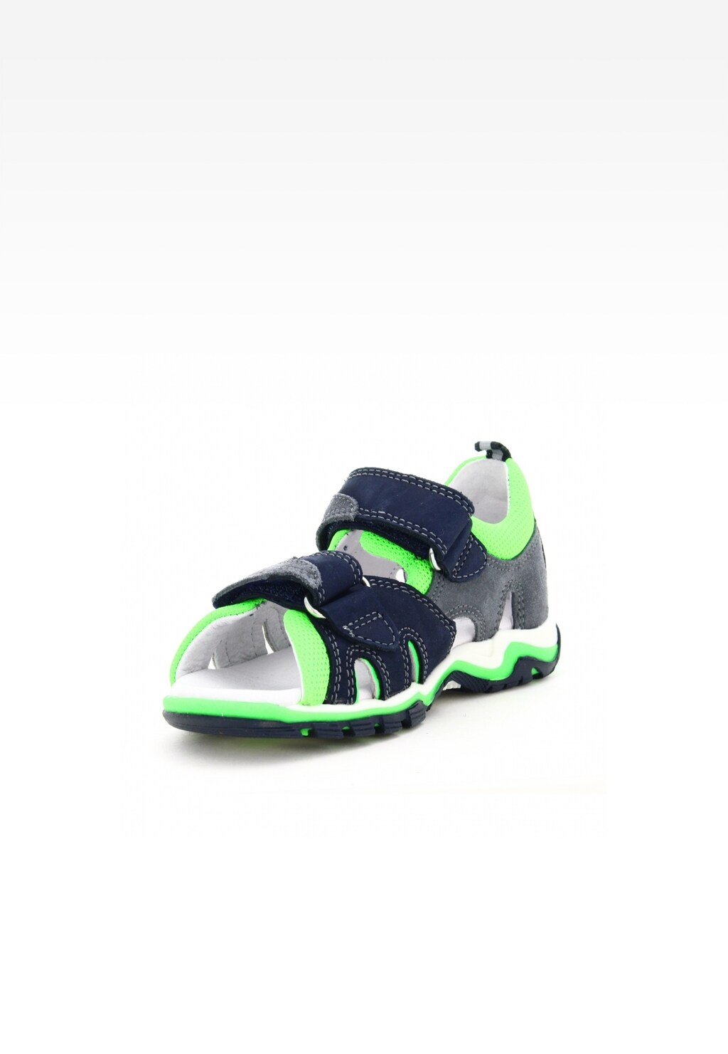 Obuwie profilaktyczne brtk young BARTEK T-16187-7/01, dla chłopców, granatowo-szaro-zielony Widok 3